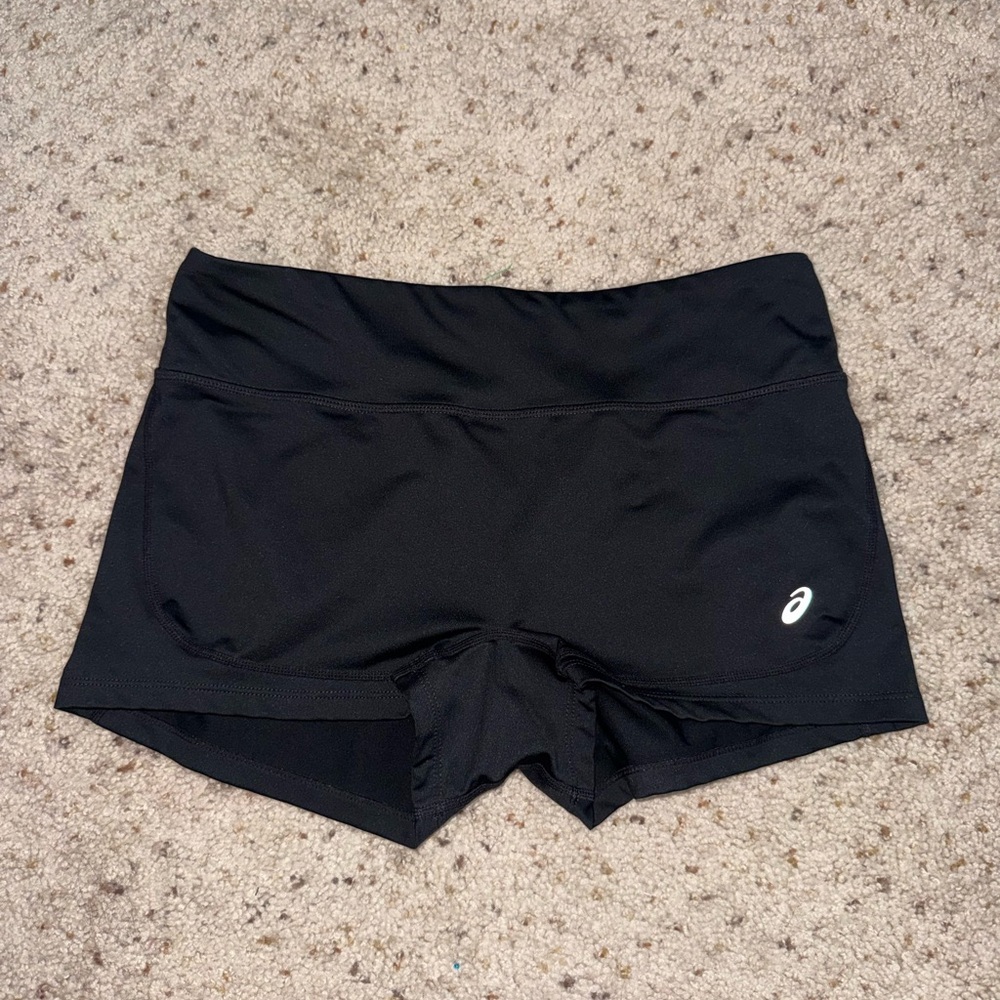 Asics Women's Black Athletic Shorts